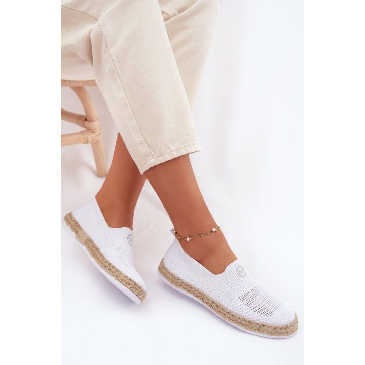 Moteriškos espadrilės Vinceza, baltos