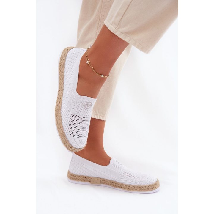 Moteriškos espadrilės Vinceza, baltos