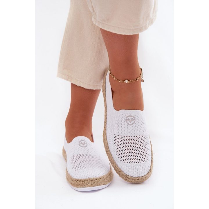 Moteriškos espadrilės Vinceza, baltos