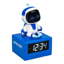 Paladone Astro Bot skaitmeninis žadintuvas su naktine lempute
