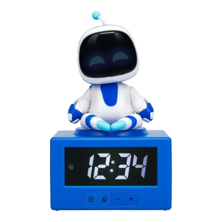 Paladone Astro Bot skaitmeninis žadintuvas su naktine lempute