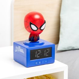 PAVADINIMAS: Paladone Spider-Man skaitmeninis žadintuvas su naktine lempute