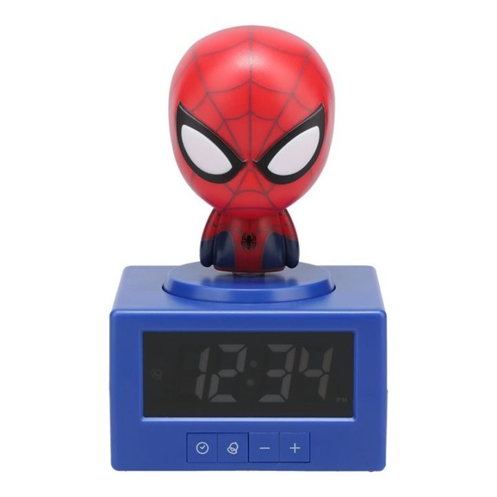PAVADINIMAS: Paladone Spider-Man skaitmeninis žadintuvas su naktine lempute
