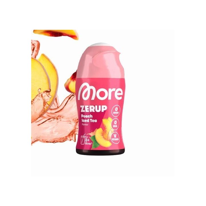 Cukraus neturintis gėrimo sirupas More Nutrition Zerup 65 ml