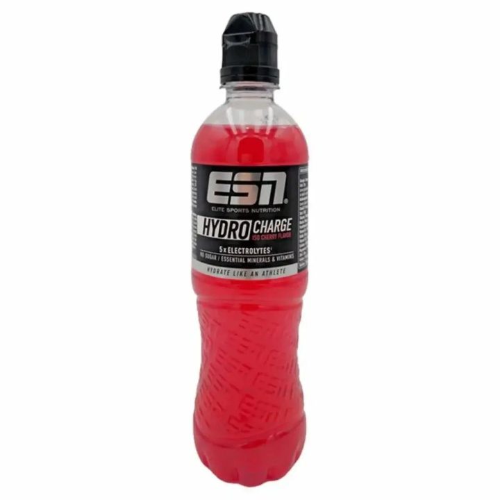 Elektrolitų gėrimas ESN HydroCharge 6 × 500 ml, vyšnių skonio