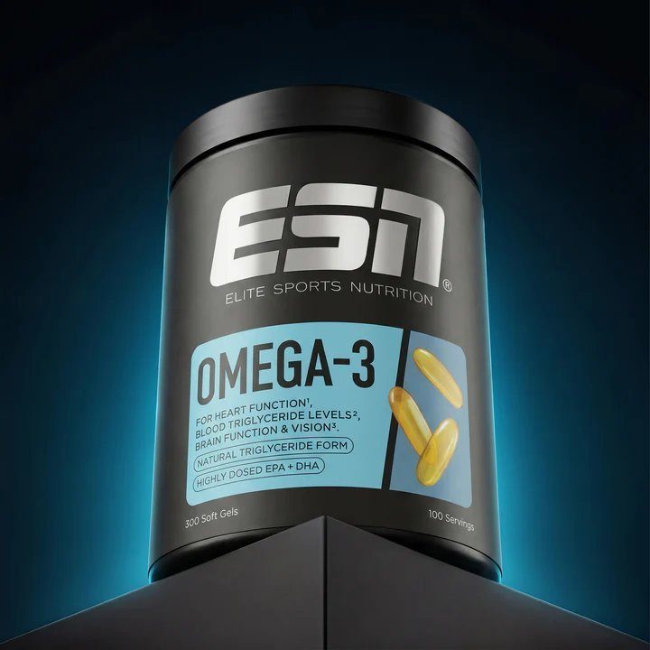 Omega-3 kapsulės ESN 300 kapsulių