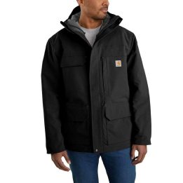 Carhartt Super Dux pašiltinta striukė, juoda