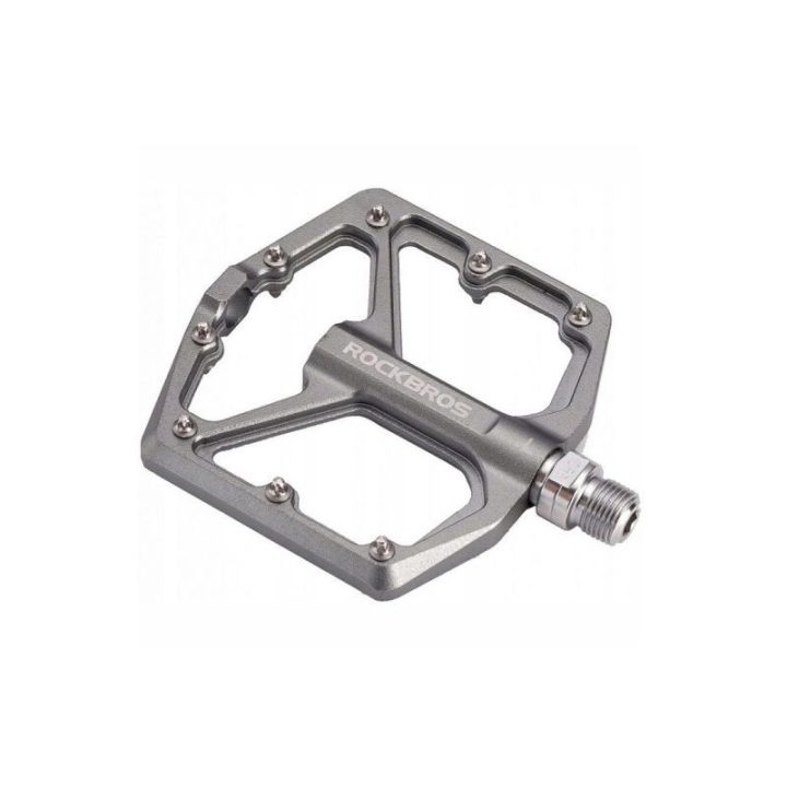Platforminiai pedalai 104 × 92 mm, pilki Rockbros