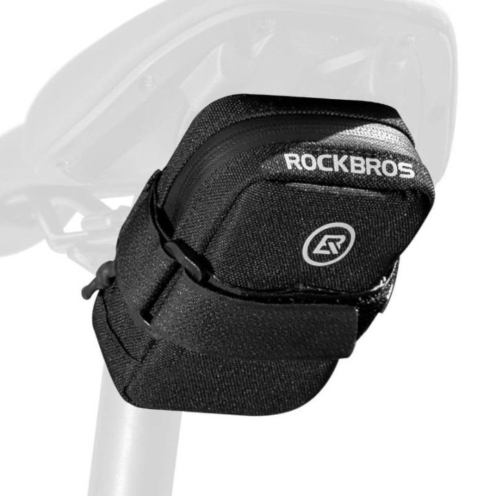 Po sėdynės krepšys 0,35 l, juodas Rockbros