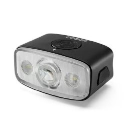 Priekinė dviračio lempa Rockbros 1200 lm USB‑C juoda