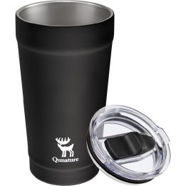 Termo puodelis Qunature, juodas, 480 ml