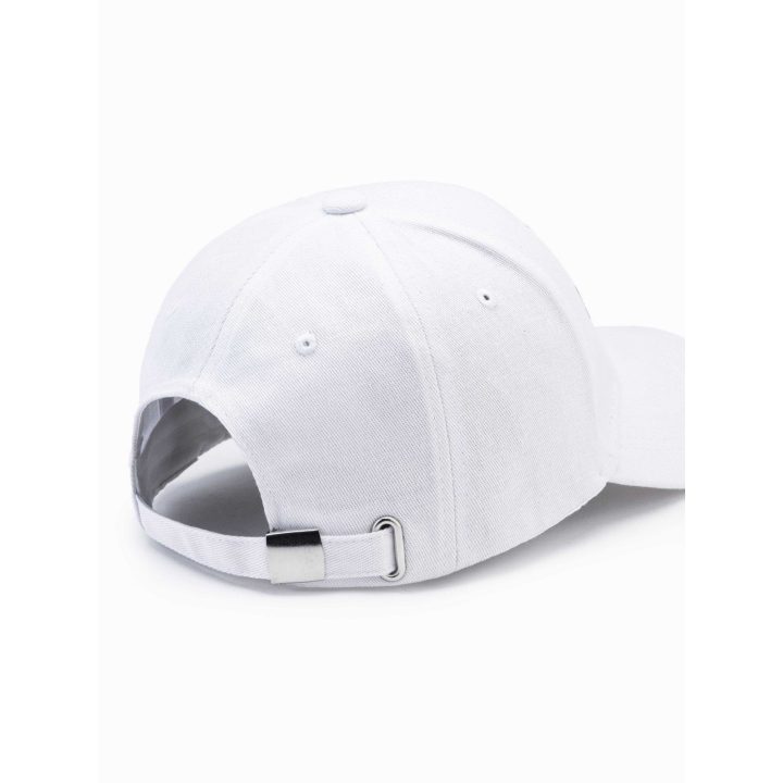 Vyriška balta baseball kepurė