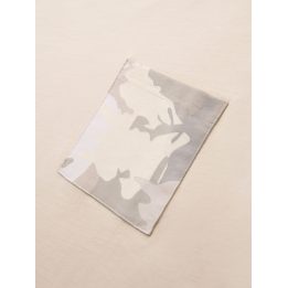 Vyriški kreminiai medvilniniai marškinėliai su kišenės detale