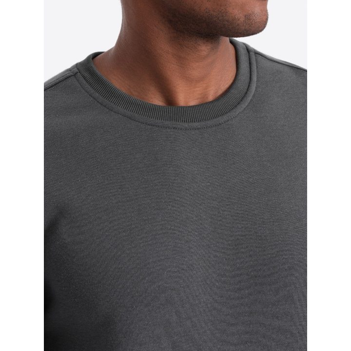 Vyriškas tamsiai pilkas džemperis