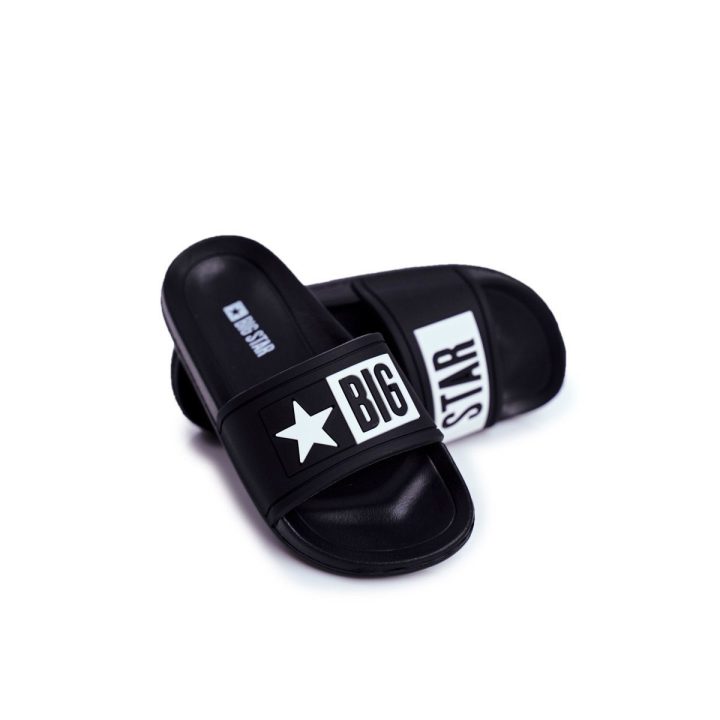 Vaikiškos šlepetės Big Star Black