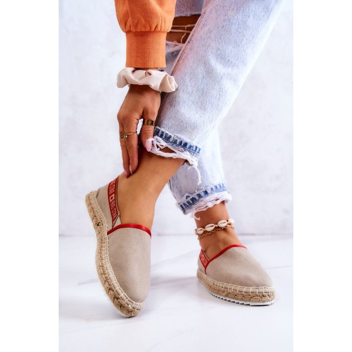 Espadrilės BIG STAR smėlio spalvos