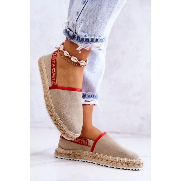 Espadrilės BIG STAR smėlio spalvos