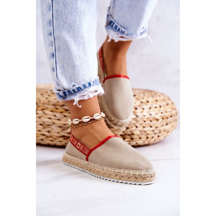 Espadrilės BIG STAR smėlio spalvos