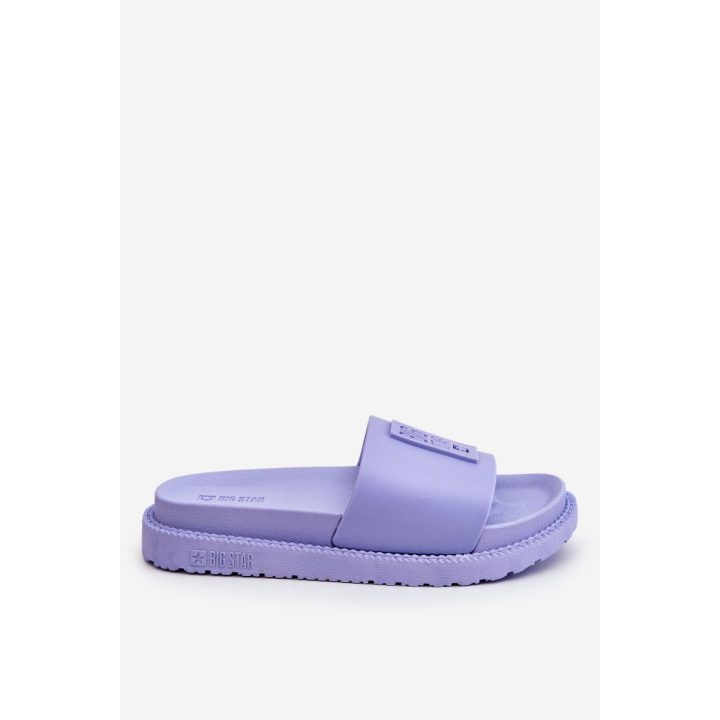 Šlepetės Big Star violetinės spalvos