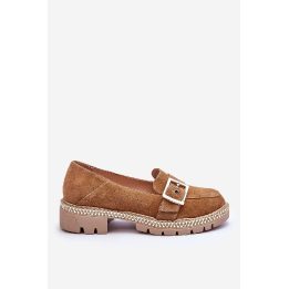 zomšiniai batai Tamsiai smėlio spalvos Eloisa