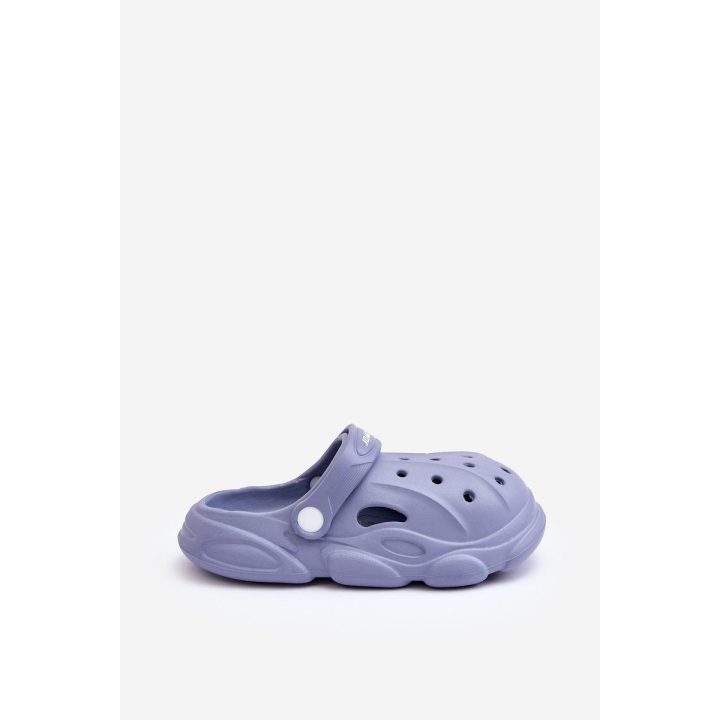 Vaikų šlepetės Crocs Blue Cloudy
