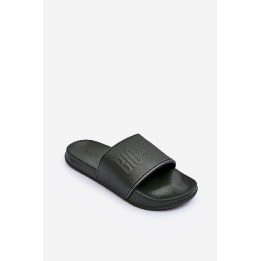 Vyriškos lengvos šlepetės Big Star MM174324 Dark Green BSB27251