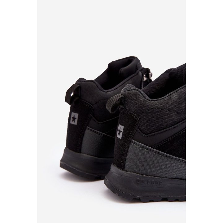 paminkštinti trekingo batai Black Big Star MM274481 BSB28125