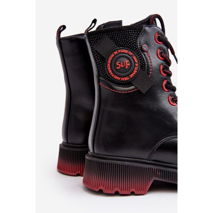 Šilti batai Trapper Boots Kids' Black Askya BSB27477