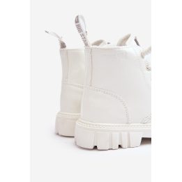 Lakuoti batai su paminkštinimu Big Star MM374142 White BSB27688