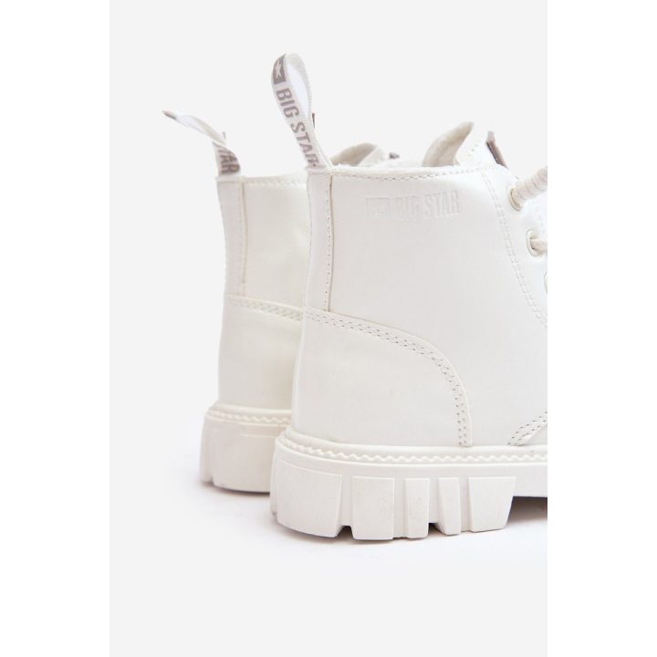 Lakuoti batai su paminkštinimu Big Star MM374142 White BSB27688