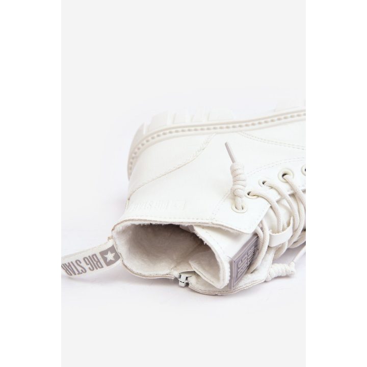 Lakuoti batai su paminkštinimu Big Star MM374142 White BSB27688
