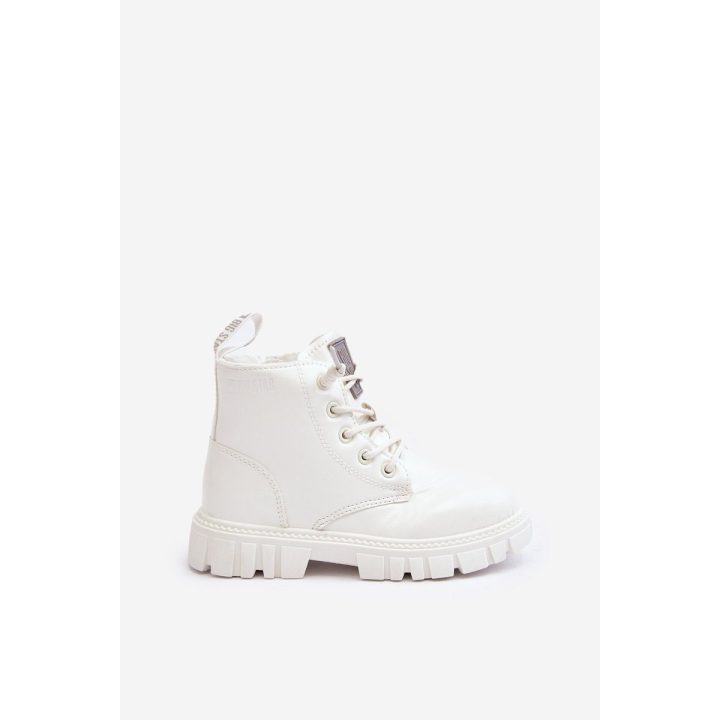 Lakuoti batai su paminkštinimu Big Star MM374142 White BSB27688