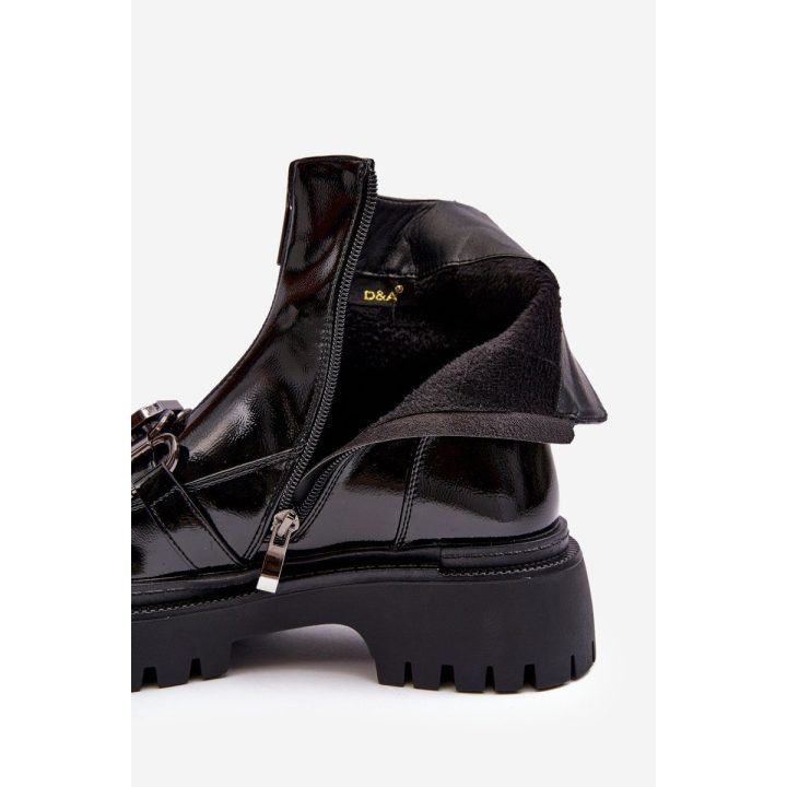 Moteriški batai su kojinėmis D&A MR870-41 Black BSB28023