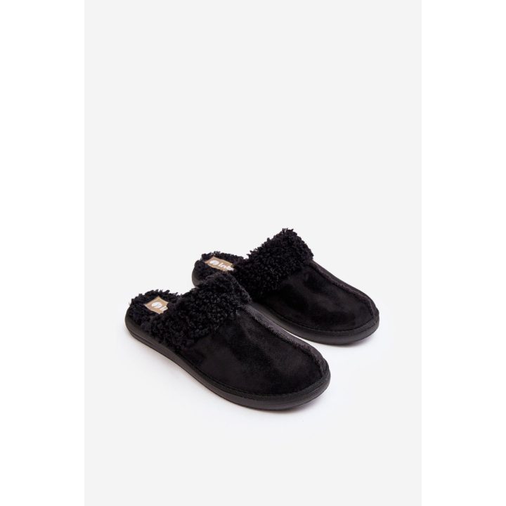 dygsniuotos šlepetės Inblu Black