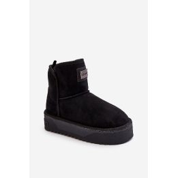 neperšlampami sniego batai ant platformos DFranklin DFSH371004 Black