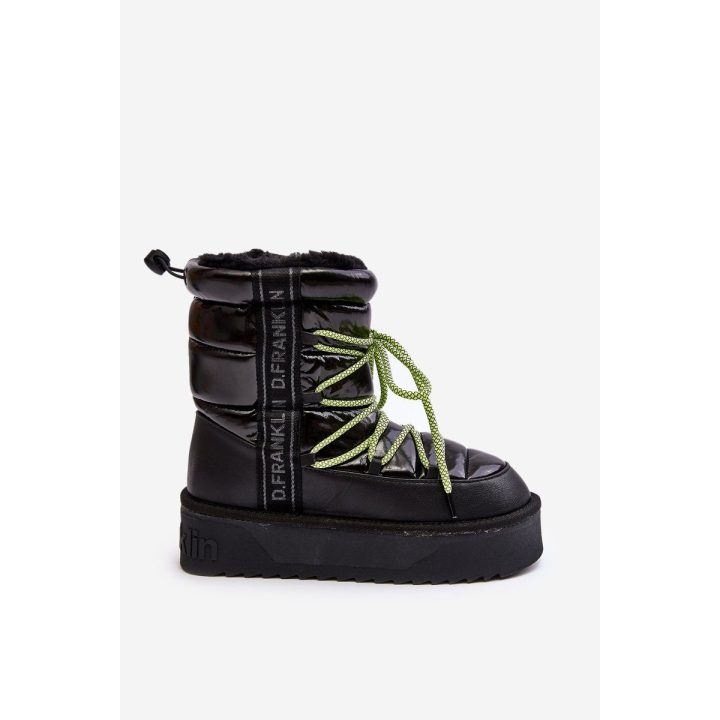 sniego batai ant storo pado DFranklin DFSH371007 Black