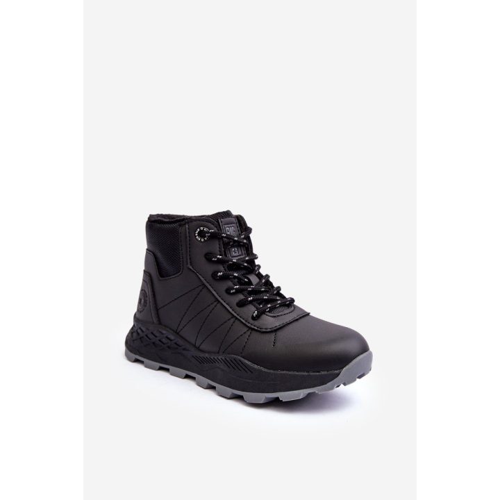 Vaikiški šilti trekingo batai Black Big Star MM374203
