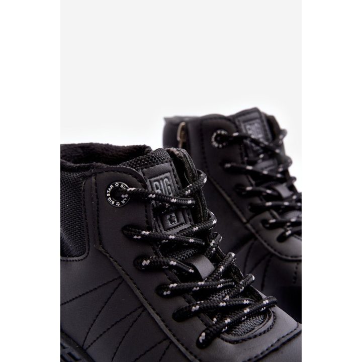Vaikiški šilti trekingo batai Black Big Star MM374203