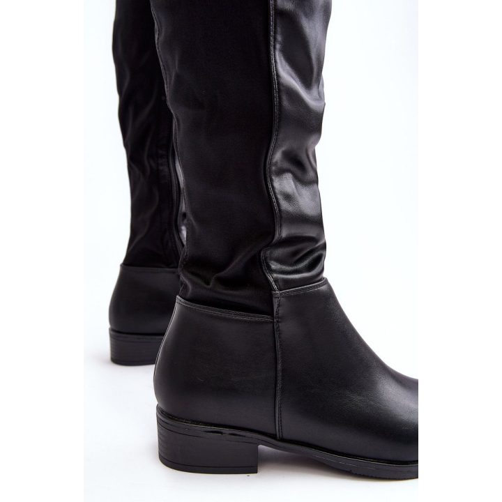 odiniai Ilgaauliai batai SBarski HY27098A Black