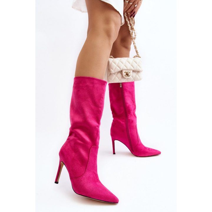 pusbačiai ant Stiletto Fuchsia Odetteia