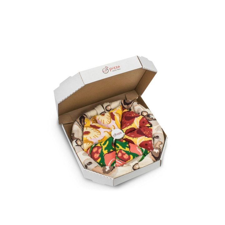 kojinių rinkinys Pizza ir alus 5 poros