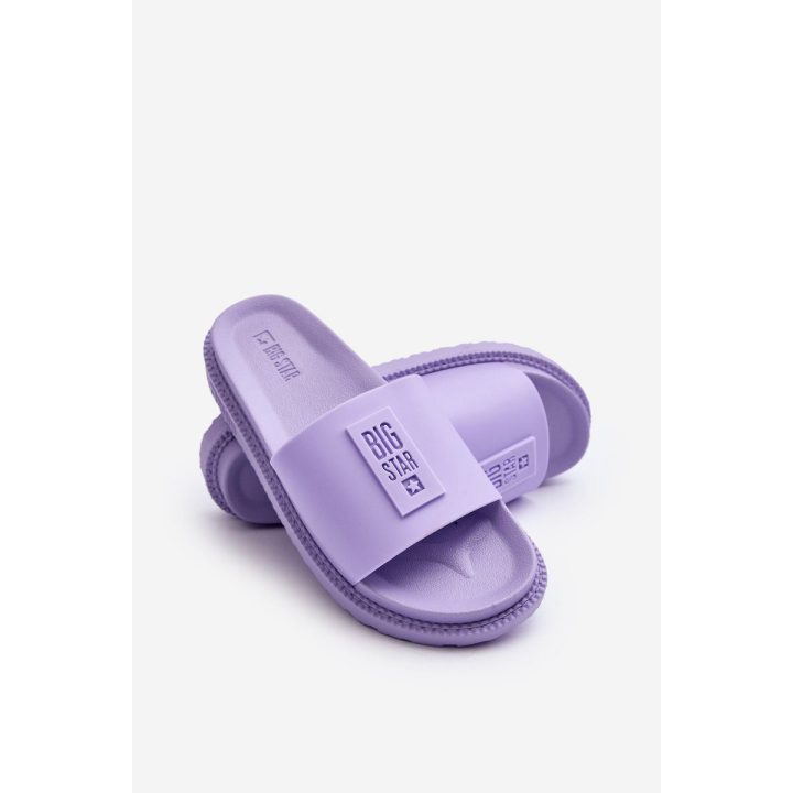 Šlepetės Big Star LL274426 Purple