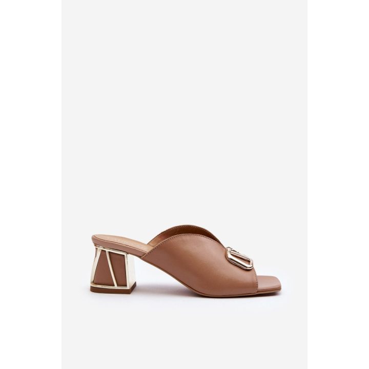 Elegantiški moteriški sandalai Laura Messi 2771 Smėlio spalvos