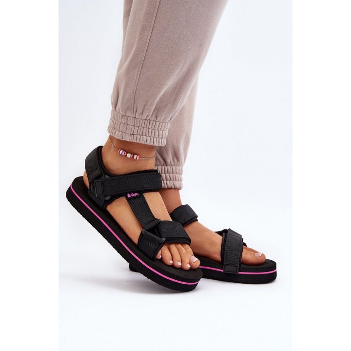 platforminiai sandalai by Lee Cooper LCW 2751L Black