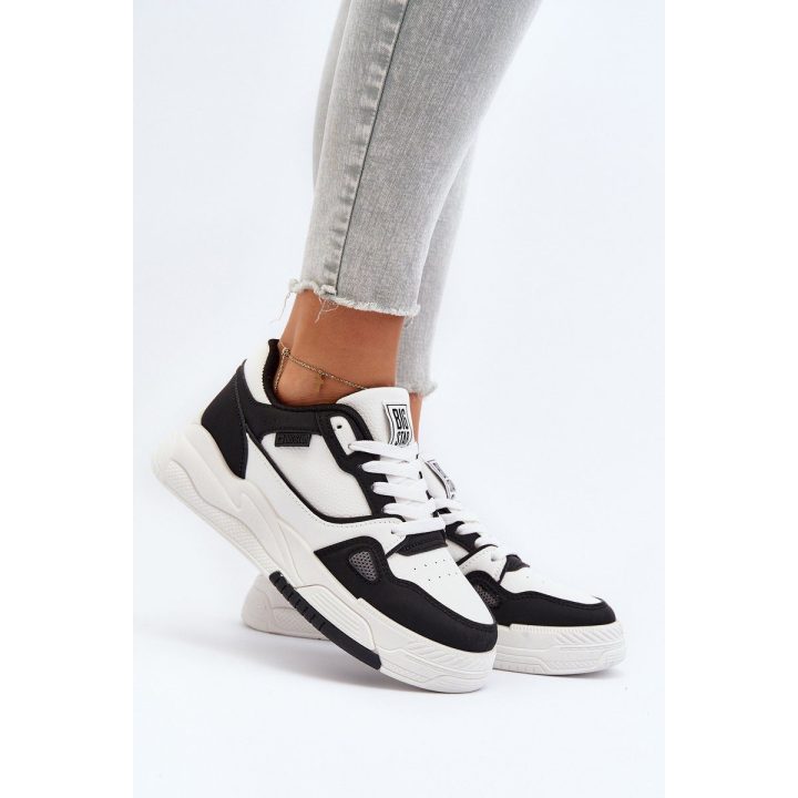 Moteriški sportbačiai Big Star NN274669 White-Black