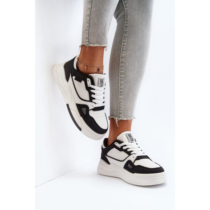 Moteriški sportbačiai Big Star NN274669 White-Black