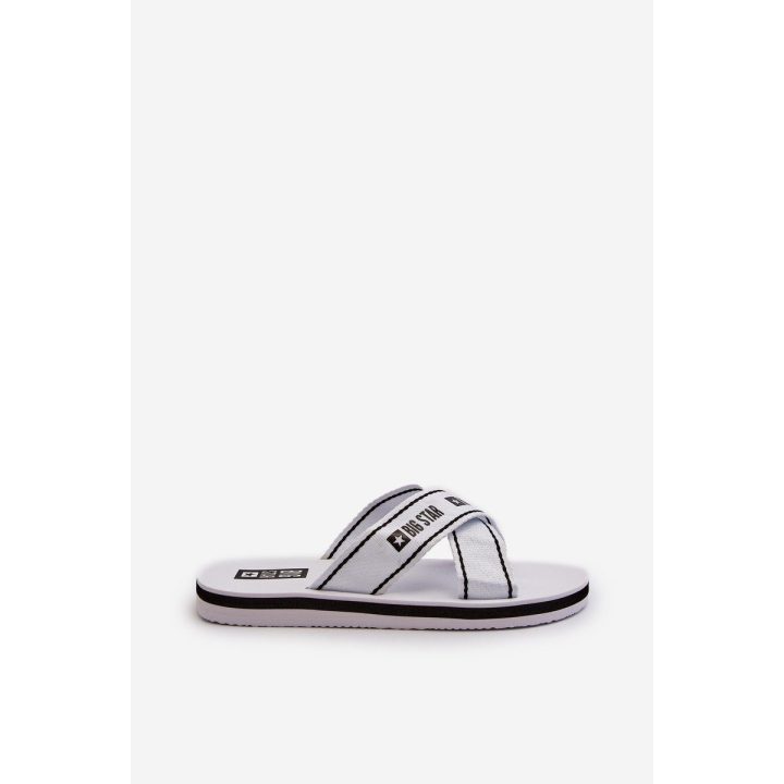 šlepetės su putų padu Big Star NN274A509 White