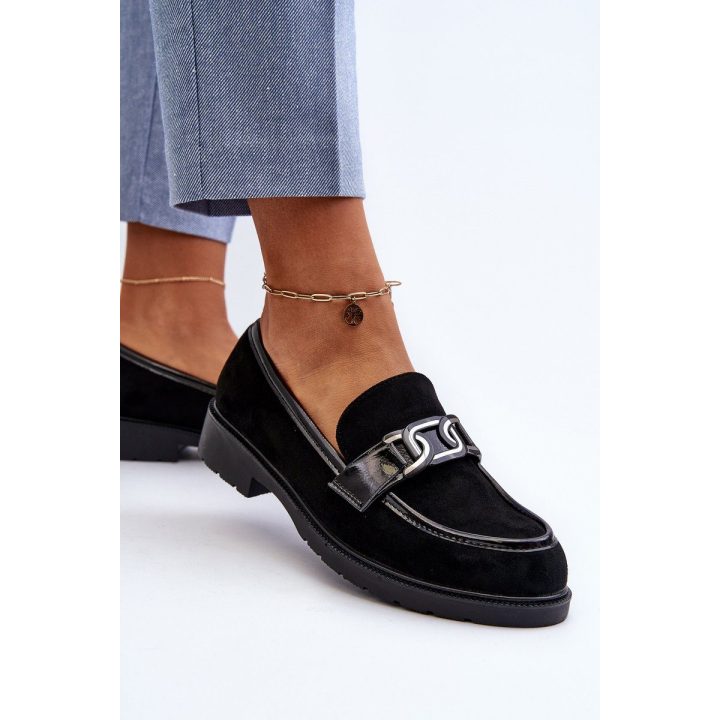 Moteriški zomšiniai mokasinai S.Barski HY3350A
