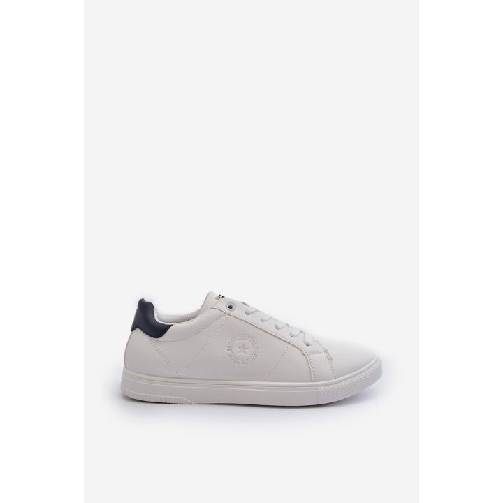Žemi vyriški sportbačiai Eco Leather Big Star NN174282 White