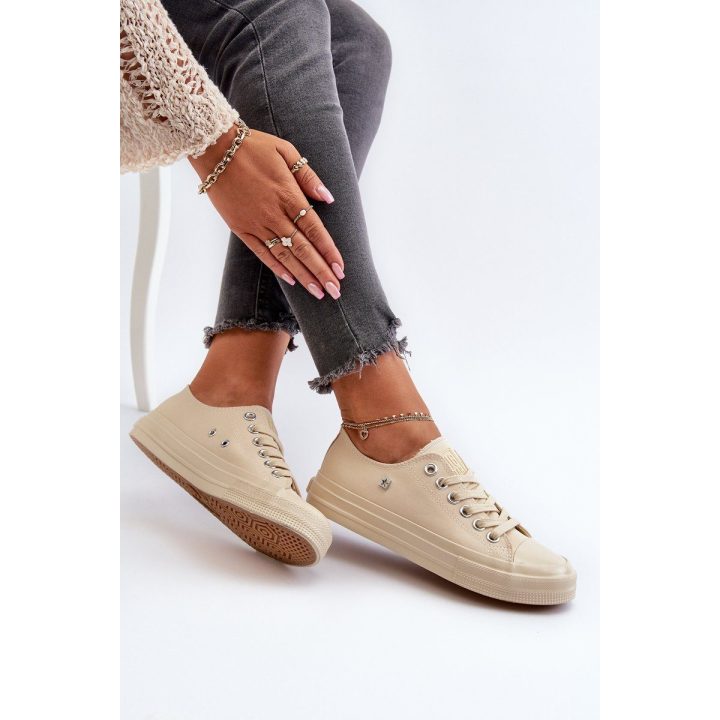 Klasikiniai moteriški sportbačiai Big Star NN274286 Smėlio spalvos